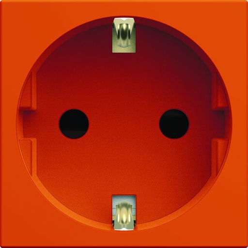 [HAG-WXF160E] Prise de courant Gallery 2P+T Schuko Orange WXF160E