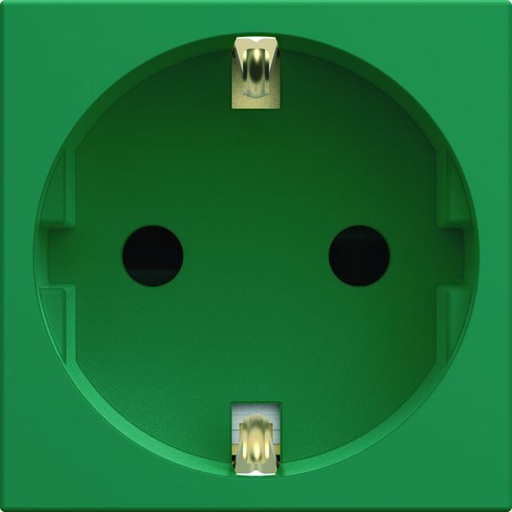 [HAG-WXF160V] Prise de courant Gallery 2P+T Schuko Vert WXF160V