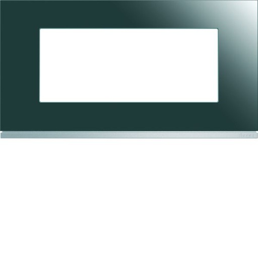 [HAG-WXP5005] Plaque de finition Gallery 5 modules Mirror glass entraxe 71 mm WXP5005