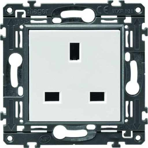 [HAG-WXF191B] Prise de courant Gallery standard britannique Pure WXF191B
