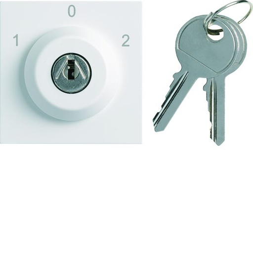 [HAG-WXF616B] Interrupteur Gallery à clefs 3 positions 2 modules Pure WXF616B