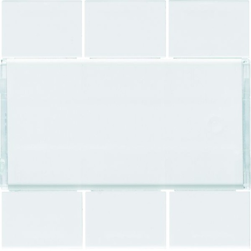 [HAG-WXE306B] Enjoliveur 6 boutons poussoirs KNX gallery pure WXE306B