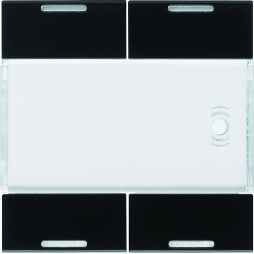 [HAG-WXE314N] Enjoliveur 4 boutons poussoirs KNX gallery LED night WXE314N