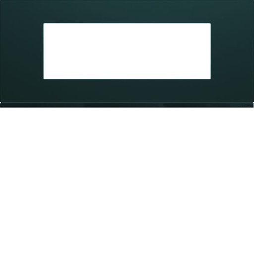 [HAG-WXP1006] Plaque de finition Gallery 6 modules Anthracite entraxe 57 mm WXP1006