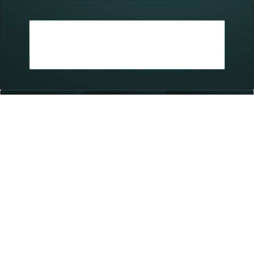 [HAG-WXP1008] Plaque de finition Gallery 8 modules Anthracite entraxe 71 mm WXP1008