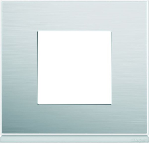 [HAG-WXP2002] Plaque de finition Gallery 1 poste Aluminium WXP2002