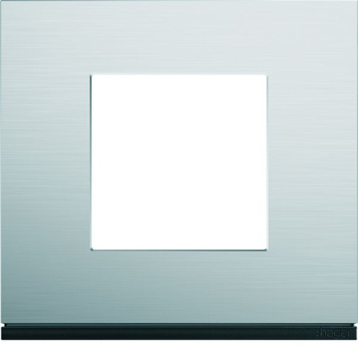 [HAG-WXP4302] Plaque de finition Gallery 1 poste Natural alu WXP4302