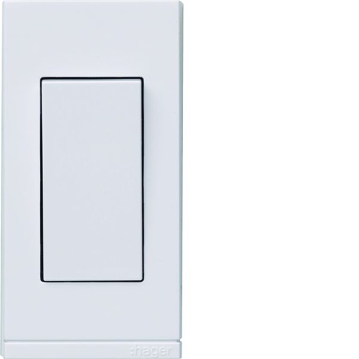 [HAG-WJC012B] ateha interrupteur interBP étroit va-et-vient ou poussoir complet WJC012B