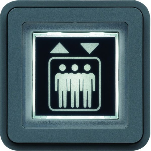 [HAG-WNA603] cubyko Voyant de signalisation blanc associable IP55 WNA603