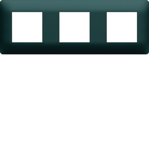 [HAG-WE523] Plaque de finition Essensya 3 postes Anthracite WE523