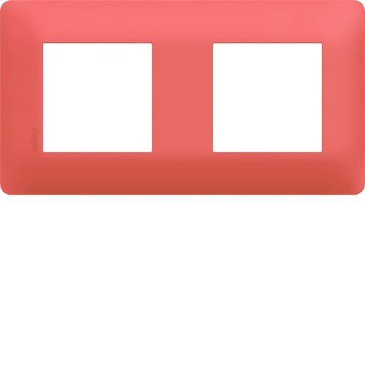 [HAG-WE552] Plaque de finition Essensya 2 postes Coral WE552