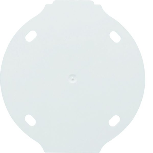 [HAG-WMV685B] 1930 Plaque de fond autoextinguible 1 poste blanche WMV685B