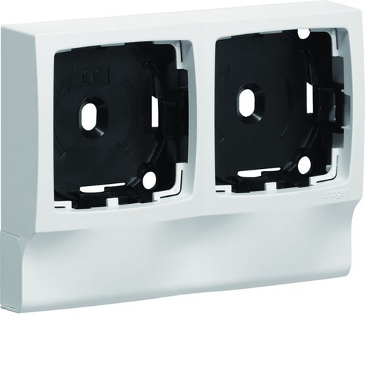 [HAG-ATA122499016] Support double appareillage saillie Legrand pour ATA12x20, Pure ATA122499016