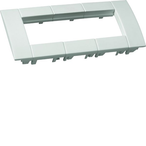 [HAG-GT4539016] Support triple pour appareillage 45x45mm Blanc GT4539016