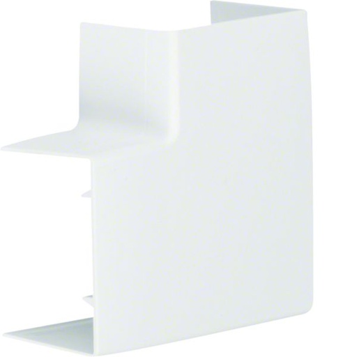 [HAG-LFF4006059016] Angle plat pour goulotte de distribution LFF 40x60mm Blanc LFF4006059016