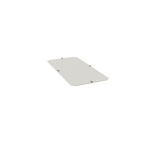 [HAG-FN10040DR] Plaque entrée prédécoupes plaque passe câbles ouverte basse quadro evo 1000x400 FN10040DR