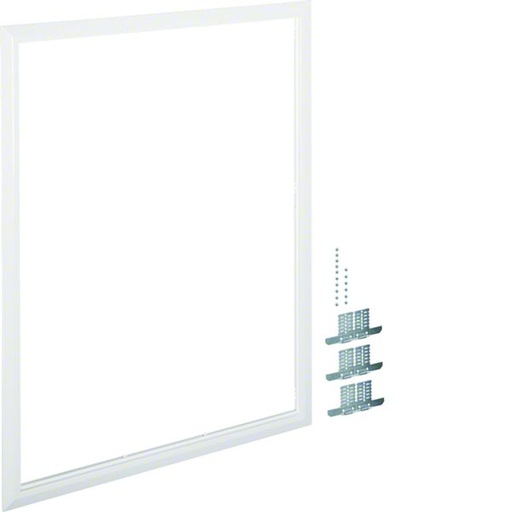 [HAG-FZ33B] Cadre de finition univers RAL9010 Blanc pur pour armoire 3 travées H1100xL800mm FZ33B