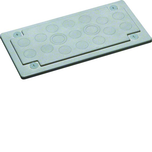 [HAG-FZ406M] Plaque Entrée de câble pour coffret et armoire PE M20-25 univers quadro evo FZ406M