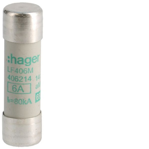 [HAG-LF406M] Cartouche fusible industrielle 14x51 aM 6A LF406M