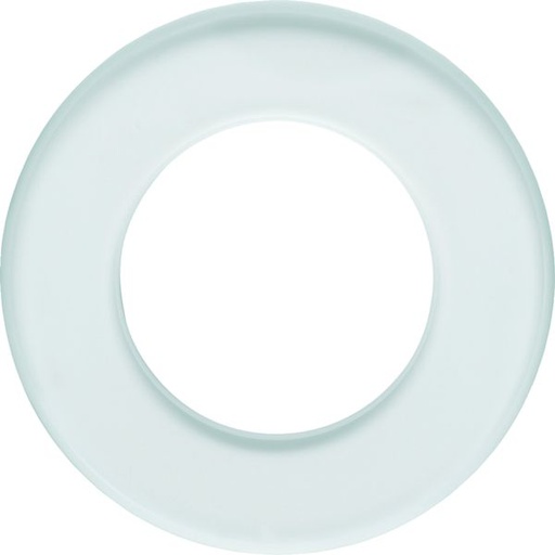 [HAG-WMV441] 1930 Plaque 1 poste en verre pour prise/variateur transparence WMV441