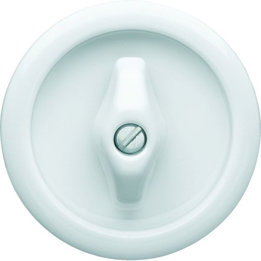 [HAG-WMV781B] Enjoliveur 1930 à manette rotative Porcelaine Alba by Rosenthal WMV781B