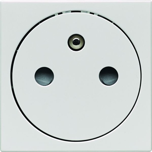 [HAG-WXF106B50] Prise de courant Gallery 2P+T, mécanisme prise affleurante. Lot de 50 WXF106B50