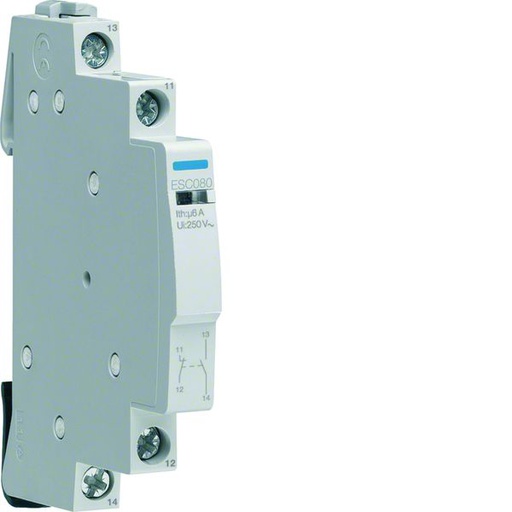 [HAG-ESC080] Contact auxiliaire 6A, 1F+1O ESC080