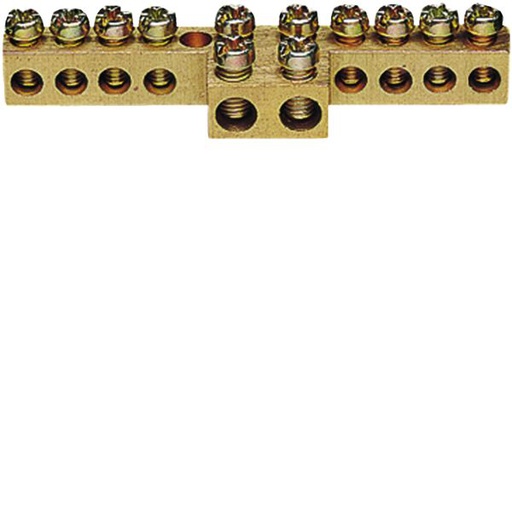 [HAG-K145] Borne en laiton, 8x10mm² - 2x16mm², sans base de montage K145