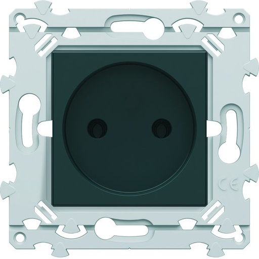 [HAG-WE102A] Prise de courant Essensya 2P Anthracite WE102A