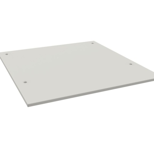 [HAG-FC336] Porte pleine pour armoire électrique quadro4 1350x620mm RAL9010 Blanc pur FC336