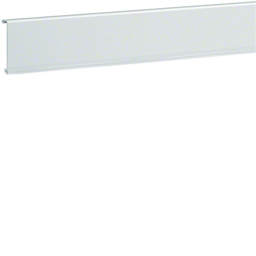 [HAG-SL20080219016] Couvercle pour plinte SL avec joint de mur 20x80mm Blanc SL20080219016