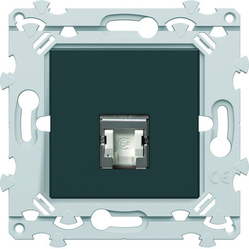 [HAG-WE228A] RJ45 CAT.6A STP Gr3TV anthracite WE228A