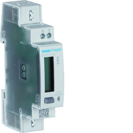 [HAG-ECP140D] Compteur d'énergie monophasé 80A communiquant MOBDUS RS485 bornes rapides RJ45 ECP140D