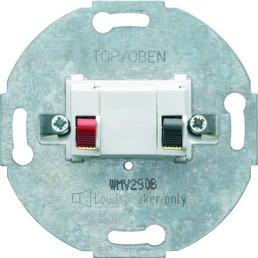 [HAG-WMV290B] 1930 Prise HP simple Blanc WMV290B