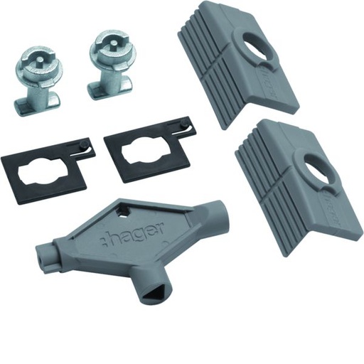 [HAG-FL95Z] Jeu de 2 serrures orion plus double barre 3mm avec cle metallique FL95Z