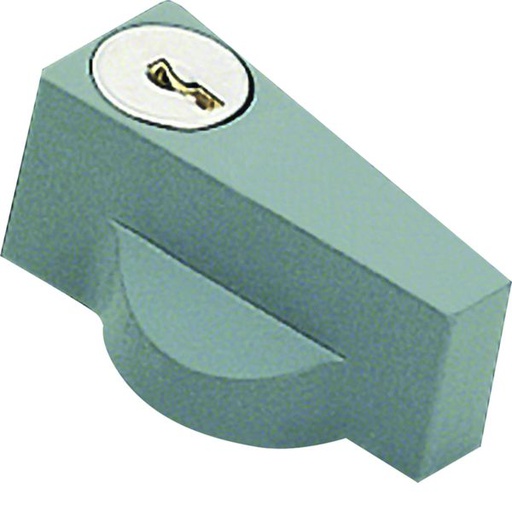 [HAG-FL96Z] Poignée orion plus avec clé n427 RAL7046 pour coffret orion plus FL96Z