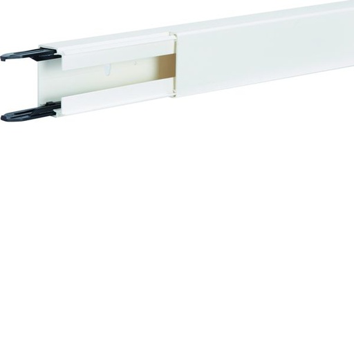 [HAG-LFF3004509016] Goulotte de distribution lifea LFF 30x45mm 1 compartiment PVC Blanc LFF3004509016
