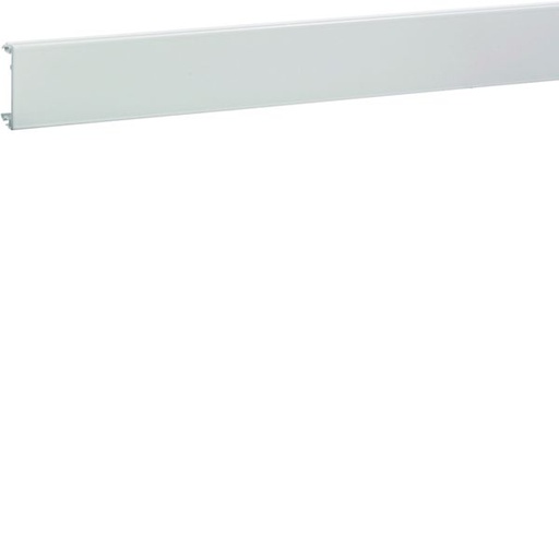 [HAG-GBA4529016] Couvercle p goulotte queraz h54mmxp54mm L200mm 1 compartiment alu RAL 9016 Pure GBA4529016