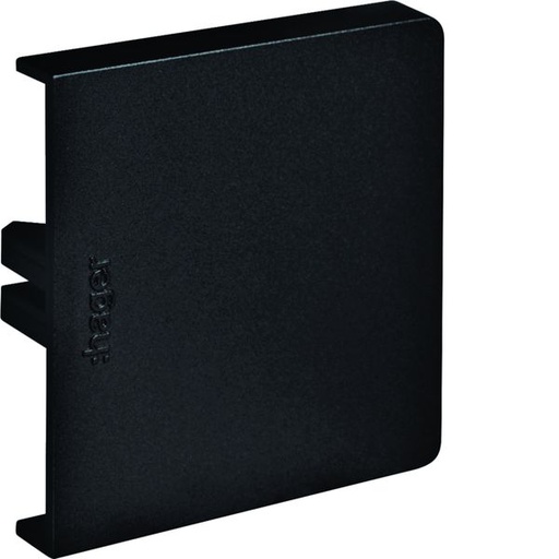 [HAG-GBD5005069011] Embout pour goulotte d'installation GBD 50x50mm, Noir GBD5005069011