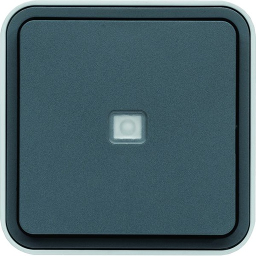 [HAG-WNC002EC] cubyko leaf va-et-vient lumineux étanche IP55 gris installation saillie WNC002EC