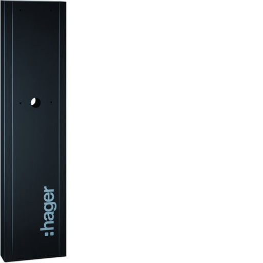 [HAG-XEVA115] Witty accessoire Pied rectangle en acier inoxydable pour deux bornes de recharge XEVA115