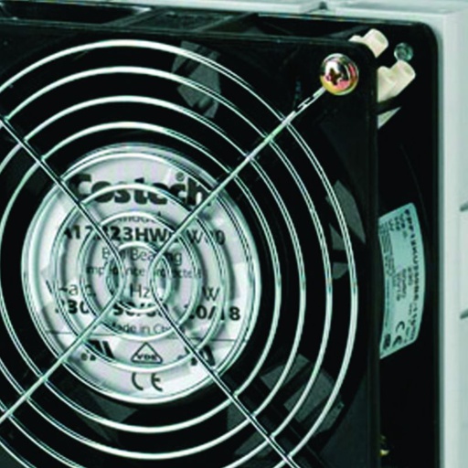 [HAG-FL212Z] Ventilateur IP54 230VAC 115m3/h h 250mm l 250mm RAL 7035 pour coffret orion plus FL212Z