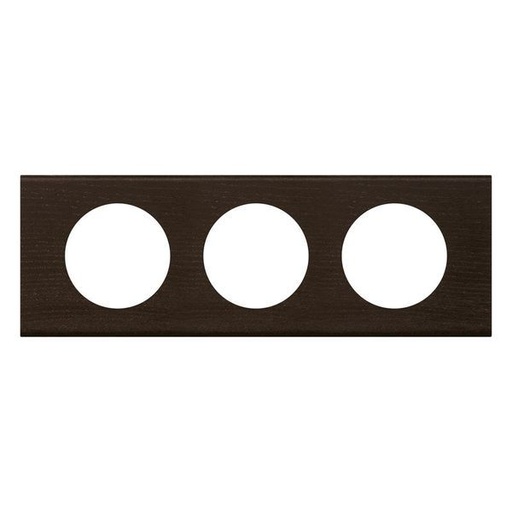 [LEG069203] Plaque 3P Teinte Wengue legrand 069203