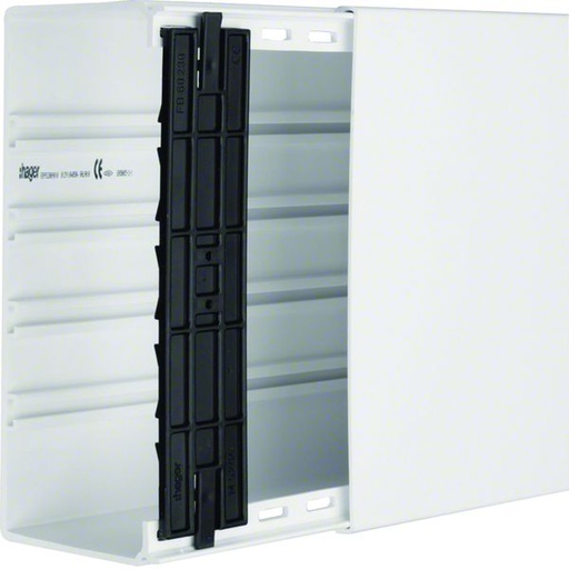 [HAG-FB9923009016] Goulotte de distribution lifea 100x230mm 1 compartiment PVC Blanc FB9923009016