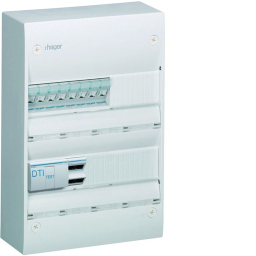 [HAG-TN415] Coffret VDI Gamma+ 2 rangées 26 modules 8xRJ45 Grade 3TV TN415