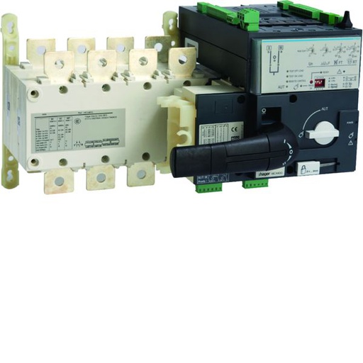 [HAG-HIC440G] Inverseur de source 4P In400A Ue380 - 415Vac commande motorisée automatique HIC440G