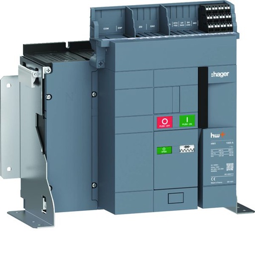 [HAG-HW1W410FS] Interrupteur Ouvert HW1 1000A 4P Fixe HW1W410FS