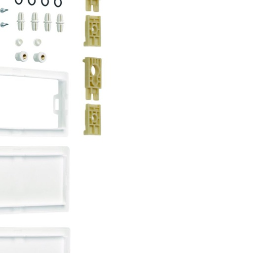 [HAG-FZ443S] Kit d´association univers, vertical, p. armoires 3 travées P:160/205mm, Quickset FZ443S