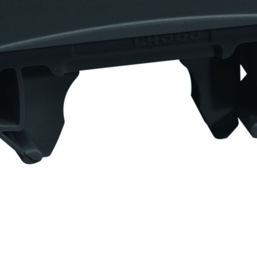 [HAG-GBDCLIP9011] Clip de verrouillage et joint de couvercle pour goulotte GBD, Noir GBDCLIP9011