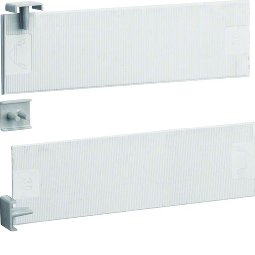 [HAG-KZ022] 10 bouchons latéraux pour barres de pontage 2P 10mm² KZ022